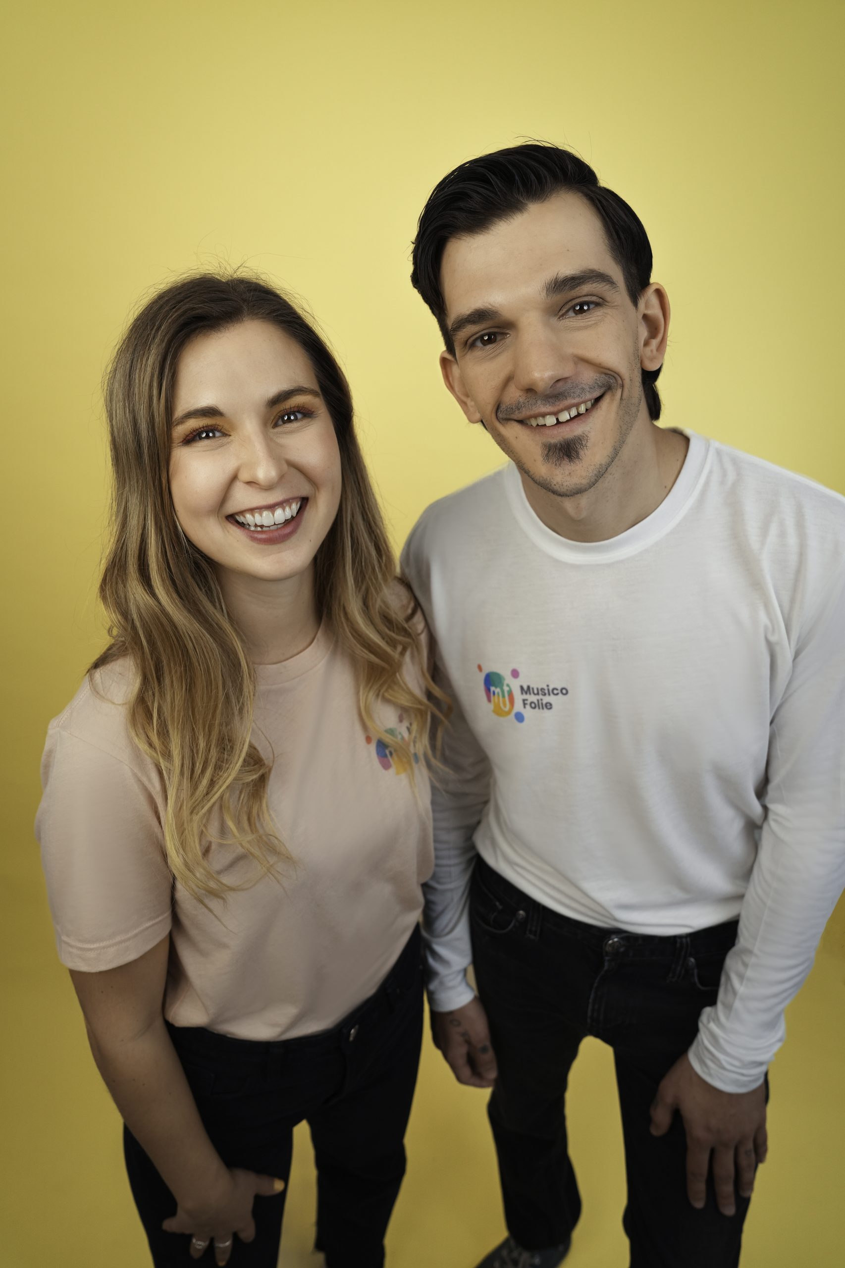 Mariane Vallières et Antoine Vrana, cofondateurs de Musicofolie